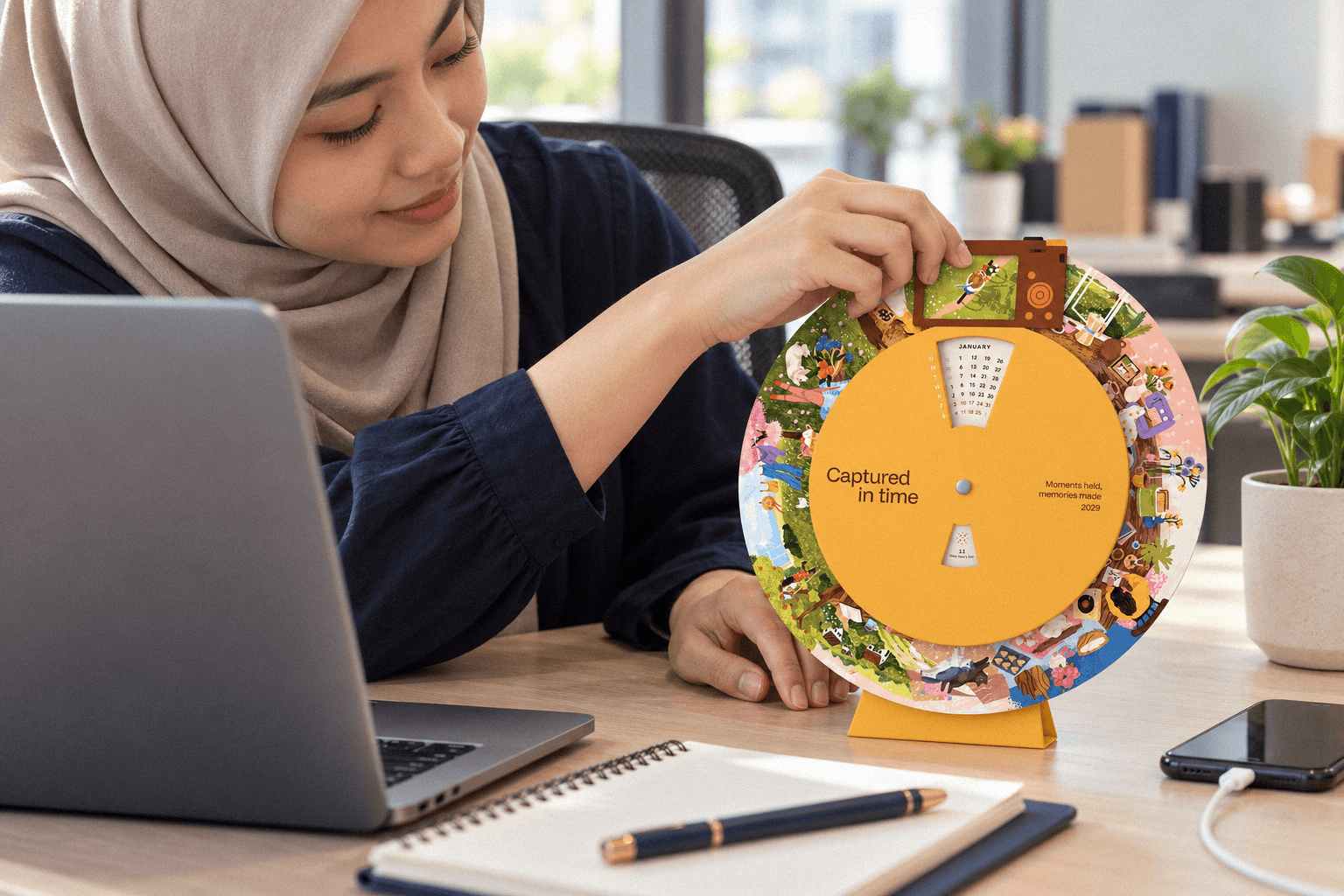 Desk calendar sizes and what fits on a real desk