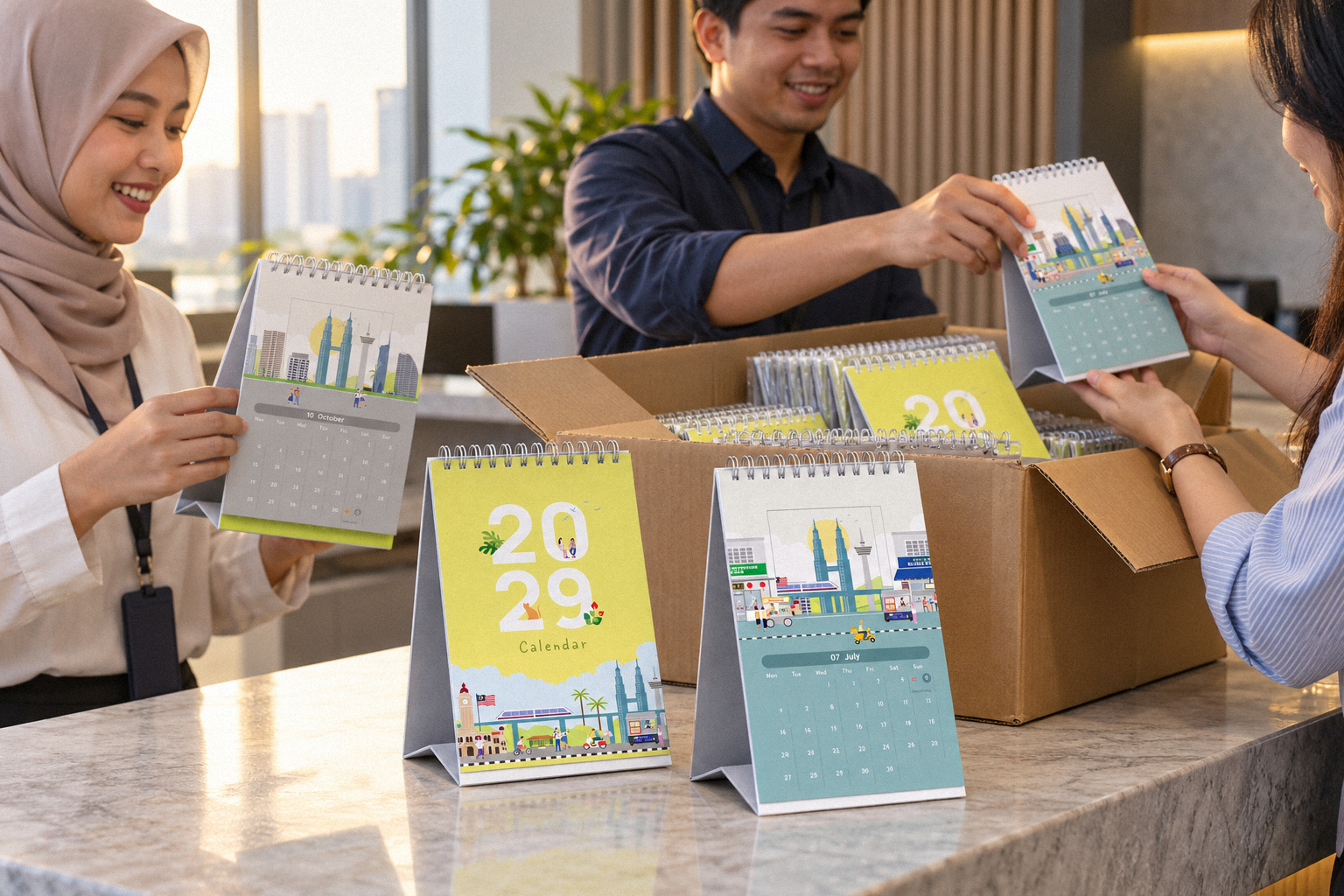 The 2027 calendar printing order window and the cut-off date