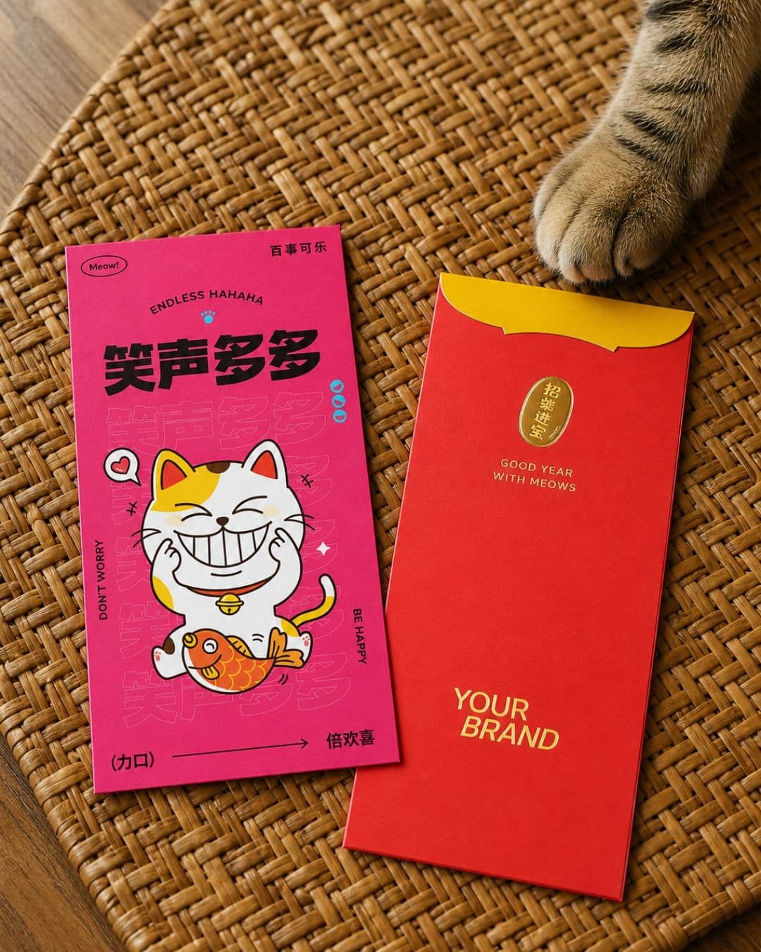 Good Year With Meows 好运猫咪贺岁系列